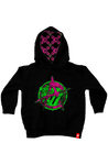 Acid Death Anarchy Kids Unisex Pullover Hoodie hoodies Odysseus Clothing 