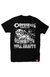 Hell Awaits Unisex T-Shirt tshirts Odysseus Clothing 