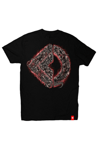 Palintonos Skulls Unisex T-Shirt (Aries) tshirts Odysseus Clothing 
